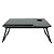 Mesa Portátil De Notebook Para Estudar Trabalhar E Café Home Office Preto - Imagem 11