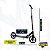 Patinete Scooter Infantil e Juvenil Dobrável Leve Resistente Suporta Até 100kg - Imagem 4