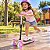 Patinete Infantil Rosa 3 Rodas De Led Dobrável Scooter Crianças - Imagem 4