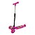 Patinete Infantil 3 Rodas De Led Dobrável Scooter Para Crianças Panda Rosa - Imagem 2