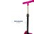 Patinete Infantil 3 Rodas De Led Dobrável Scooter Para Crianças Panda Rosa - Imagem 4