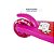 Patinete Infantil 3 Rodas De Led Dobrável Scooter Para Crianças Panda Rosa - Imagem 5