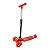 Patinete Infantil 3 Rodas Scooter Com Led Dobrável Ferrari Vermelho - Imagem 1