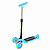 Patinete Infantil 3 Rodas De Led Dobrável Scooter Crianças Azul - Imagem 2