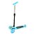 Patinete Infantil 3 Rodas De Led Dobrável Scooter Crianças Azul - Imagem 1