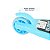 Patinete Infantil 3 Rodas De Led Dobrável Scooter Crianças Azul - Imagem 5
