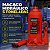Macaco Hidráulico Tipo Garrafa 5 Toneladas Vermelho - Imagem 2