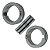 Roldana Tração Arame Tubular Solda Mig 1.0/1.2mm 22mm Canal K - Imagem 5