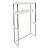 Organizador Rack Estante Multiuso Lavanderia 2 Prateleiras - Imagem 2