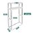 Organizador Rack Estante Multiuso Lavanderia 2 Prateleiras - Imagem 3