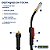 Tocha De Solda Mig Modelo Gme 470 De 5 Metros Conector Euro - Imagem 5