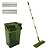 Mop Flat 5 Litros Compacto Retangular Com Balde E 2 Refis - Imagem 1