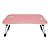 Mesa Dobrável Portátil Multifuncional Rosa - Imagem 5