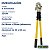 Alicate Crimpador Manual TH 16 a 32mm JT-1632 Cabo Ajustável com Matrizes TH - Imagem 4