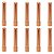 Kit 10 Pinça Tig Curta 13n23 2.4mm Para Tocha Wp-9 - Imagem 1