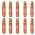 Kit 10 Porta Pinça Corpo Fixador 3.2mm 1/8 10N28 TIG WP-17 WP17/18/26 - Imagem 1