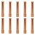 Kit 10 Porta Pinça 3.2mm 10N28 Para Tocha TIG WP-17 WP-18 WP-26 - Imagem 1