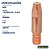 Kit 10 Bico De Contato 0.8mm M6x28 Para Tocha Mig 24KD - Imagem 2