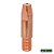 Kit 10 Bico De Contato 1.0mm M6x28 Para Tocha Mig 24KD - Imagem 3