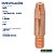 Kit 10 Bico De Contato 1.2mm M6x28 Para Tocha Mig 24KD - Imagem 2