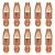 Kit 10 Bico De Contato 1.2mm M6x28 Para Tocha Mig 24KD - Imagem 1