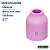 Kit 10 Bocal Cerâmico Gás Lens 53n59 N° 5 Para Tocha Tig - Imagem 2