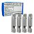 Jogo De Cossinetes Npt 1/2'' a 3/4'' Para Rosqueadeira R2 e R4 - Imagem 1