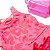 Moda Praia - Maiô Pink Estampa Mágica com maleta - Imagem 3