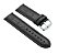 PULSEIRA DE COURO CROCO PRETO COD. 74 - Imagem 1