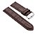 PULSEIRA DE COURO CROCO MARROM COD. 74 - Imagem 1