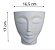 Vaso de Polietileno Face Homem N17 - Branco -  Nutriplan - Imagem 4