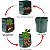 Horta em Sacos para Batatas Cenouras e legumes Tecido DIY biodegradável - Imagem 18