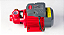 Bomba Periférica - 0,5cv Bb 500p - Vermelho - 220v - Branco Motores - Imagem 4