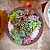 Vaso para Rosa do Deserto de Polietileno - Grafiato Concha N12 - Ferrugem - Nutriplan - Imagem 2