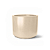 Vaso de Polietileno Classic Cilíndrico Baixo 40 Nutriplan Cor Areia - Imagem 1