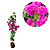 Muda Primavera  Pink Dobrada P4 Bougainvillea  Estaquia - Imagem 1