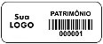 Comprar Etiquetas Patrimonio em Aluminio com codigo de barras frete gratis - Imagem 6