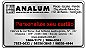 Cartão de Visita Em Aluminio Personalizado Analum - Imagem 1