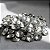 50 Botões Cristal Strass 22mm Capitonê Para Estofado - Imagem 2