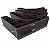 Kit 4 Pés Cantoneira Para Sofá 5cm Plástico Resistente Marrom - Imagem 3