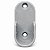 10 Suporte Cabideiro Tubo Oblongo Oval - Imagem 5