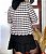 Casaco Xadrez Detalhes Desfiado M - Imagem 5