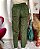 Calça Verde Estampada com Ziper 38 - Imagem 5