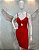 Vestido de Festa Vermelho - TAM . Único - OUTLET - Imagem 1