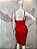 Vestido de Festa Vermelho - TAM . Único - OUTLET - Imagem 4