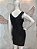 Vestido de Festa em Lurex Preto - TAM. Único - Imagem 8