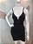 Vestido de Festa em Lurex Preto - TAM. Único - Imagem 2