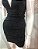 Vestido de Festa em Lurex Preto - TAM. Único - Imagem 3