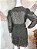Vestido Zara Estampado Preto - TAM. M - Imagem 6