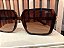 Óculos de Sol Médio Quadrado Blogueira Layza - Marrom Camuflado Acetato - Imagem 3